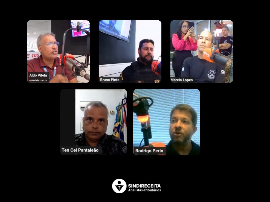 Analistas-Tributários participam de debate promovido pela Rádio CBN Recife sobre cães de faro